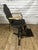 Old medical reclining chair, sanded, oiled, headrest is missing