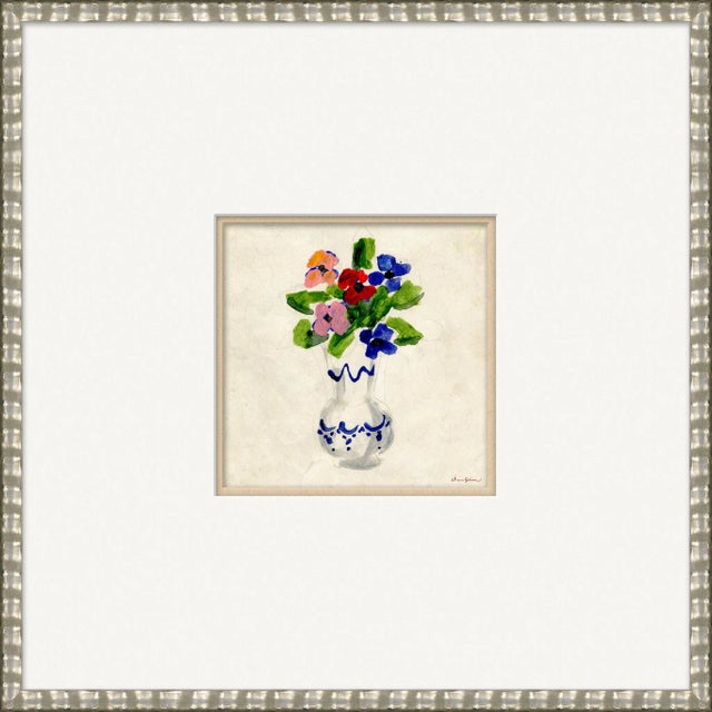 Anemone Vase By Dana Gibson, Framed Art Print For Sale
