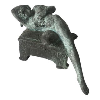 Ugo Riva, Eyes in the Stars, Bronze Sculpture For Sale