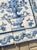 Antique 18th Century Portuguese Blue & White Floral Bouquet Tile Panel For Sale - Image 6 of 17