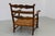 Wood Danish Art Nouveau Lounge Chair in Oak and Papercord, 1930s. For Sale - Image 7 of 18