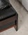 Bastiano Two-Seater Sofa in Mahogany and Black Leather by Afra and Tobia Scarpa for Gavina, Italy, 1960s For Sale - Image 11 of 18