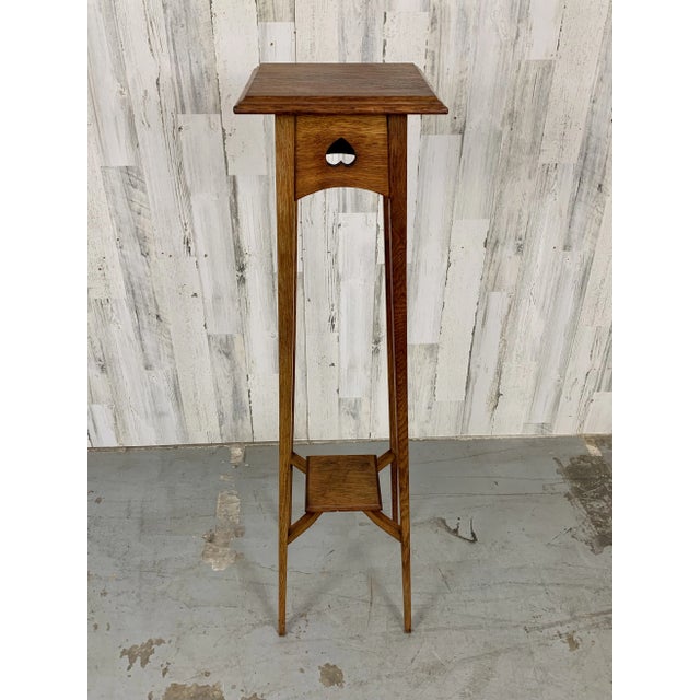 Arts and Crafts Plant Stand For Sale - Image 4 of 10