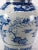 Blue Chinese Blue and White Porcelain Ginger Jar With Flowers & Flying Birds For Sale - Image 8 of 13