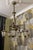 Art Deco Bronze and Frosted White Glass Five-Light Chandelier, France, 1925 For Sale - Image 6 of 18