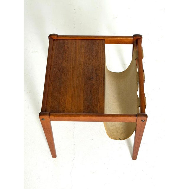 Danish Teak Side Table, 1960s For Sale - Image 12 of 13