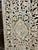 Mid-Century Modern Vintage Carved Jali Barn Door | Whitewashed Patina Room Divider 80x36 For Sale - Image 3 of 7