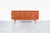 Scandinavian Modern Teak Tambour Door Credenza by h.w. Klein for Bramin For Sale - Image 9 of 12