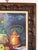 Brown 1960's Mid-Century Wine & Fruits Oil Painting on Masonite Board – Framed For Sale - Image 8 of 15