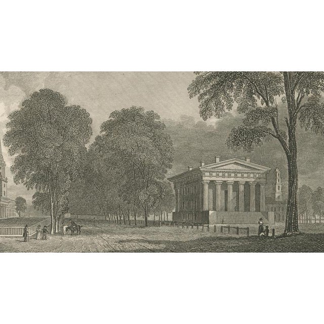 Joseph Meyer and Hermann Meyer, Yale College and State House New Haven Connecticut, 1850, Engraving For Sale - Image 5 of 10