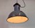 Bauhaus Industrial Grey Enamel Pendant Lamp from Elektrosvit, 1930s For Sale - Image 17 of 18
