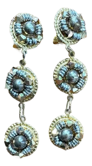 1990s Vintage Fazio Earclips- 2 Pieces