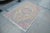 Turkish Pale Pink Faded Wool Rug - 4′7″ × 7′3″ For Sale - Image 3 of 6