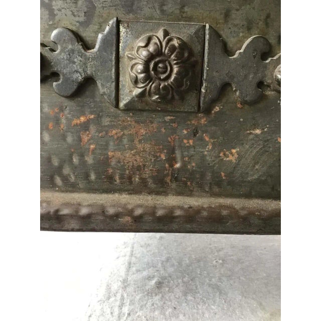 1900s Iron&Tin Coal Holder For Sale In New York - Image 6 of 13