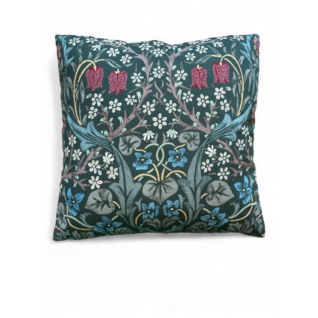 Blackthorn designed by John Henry Dearle circa 1890s for Morris & Company. The pattern combines common hawthorne, it's...