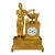 c.1800 Rouchouze Empire Gilt Bronze Mantel Clock For Sale