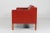 1980s Model No. 2212 2-Seater Sofa in Reddish Brown Leather with Oak Legs by Børge Mogensen for Fredericia Furniture, Denmark, 1980s For Sale - Image 5 of 13
