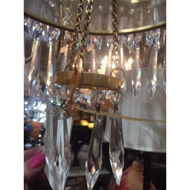 Vintage Neo-Classic Brass Dore Chandalier For Sale In Los Angeles - Image 6 of 13