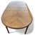 Vintage Bookmatched Veneer Oval Extension Dining Table For Sale - Image 13 of 18