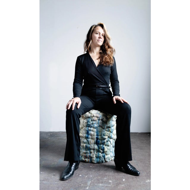 White Liquid Sky Sculpture by Natasja Alers For Sale - Image 8 of 9