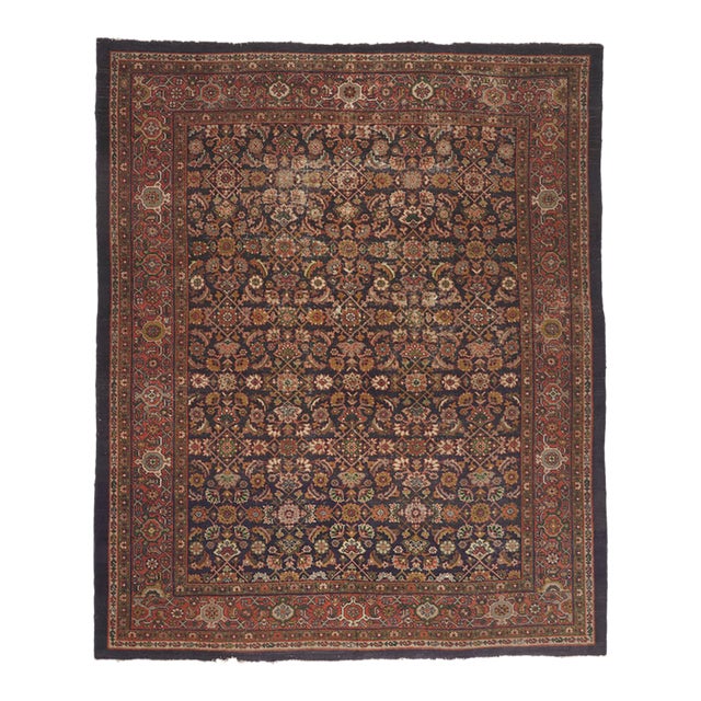 Antique Persian Sultanabad Rug, 08'04 X 10'02 For Sale