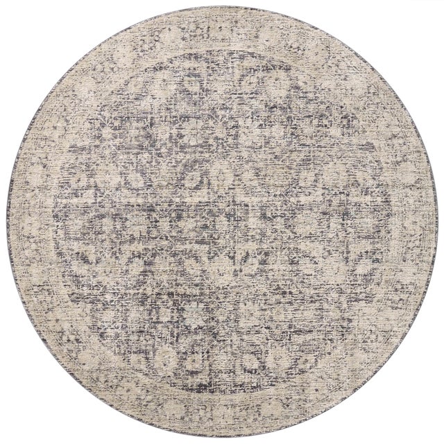 Charcoal Amber Lewis x Loloi Alie Charcoal / Beige 7'-10" x 10' Area Rug For Sale - Image 8 of 8