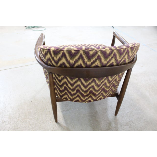 Mid-Century Danish Modern Finn Andersen for Selig Designer Club Chair For Sale - Image 10 of 11