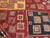 Early 20th Century 1930s Red Diamond Rustic Antique Persian Gabbeh Rug 4'10" X 9'6" Handknotted Wool Carpet For Sale - Image 5 of 5