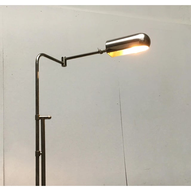 1970s Hollywood Regency Style Floor Lamp by Florian Schulz, 1970s For Sale - Image 5 of 18