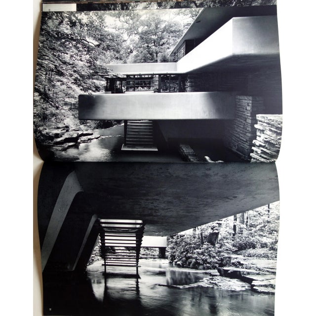 Paper Frank Lloyd Wright: Kaufmann House "Fallingwater" Book by Yukio Futagawa (Photographer), Paul Rudolph (Text) For Sale - Image 7 of 10