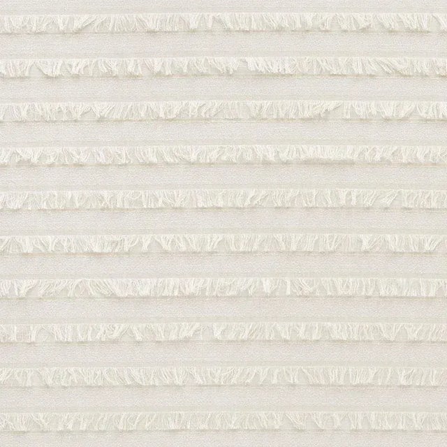 Sample - Schumacher Acadia Fabric in Ivory For Sale