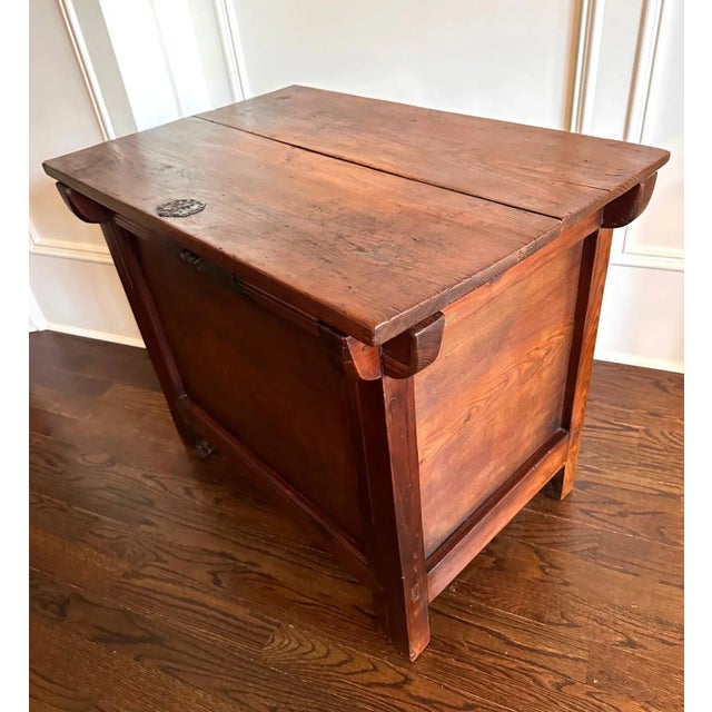Antique Korean Rice Storage Bin Dwiju Side Table For Sale In Atlanta - Image 6 of 12