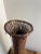 Antique Cylindrical Tall Japanese Woven Rattan Vase For Sale - Image 4 of 10