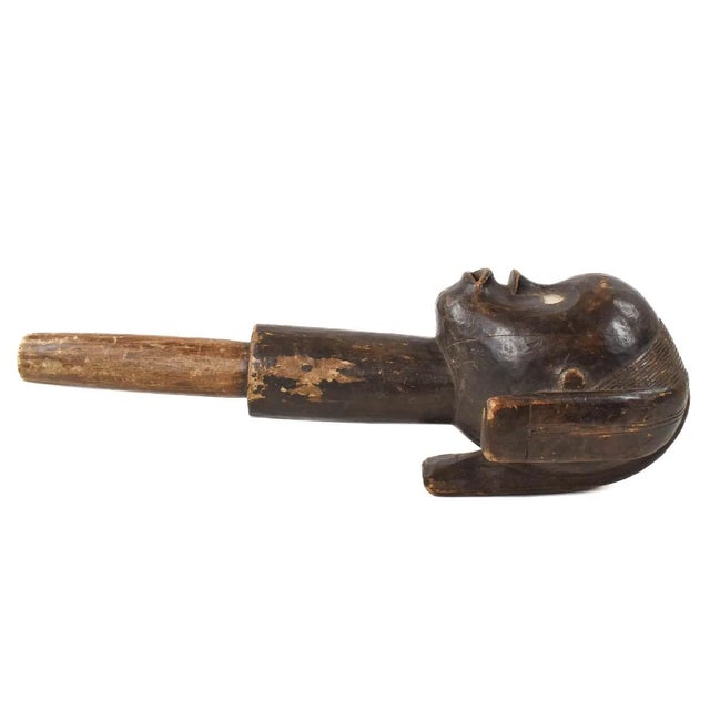 Wood Early 20th Century Fang Reliquary Head Gabon For Sale - Image 7 of 9
