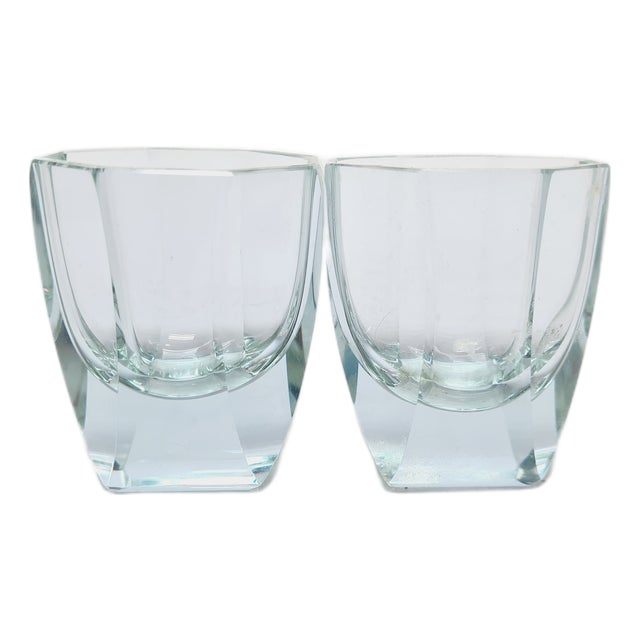 Art Deco Alexandrite Glasses, Poland, 1930s, Set of 2 For Sale