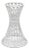 Vintage White Spun Fiberglass Hourglass Pedestals or Plant Stand, 2 Available For Sale