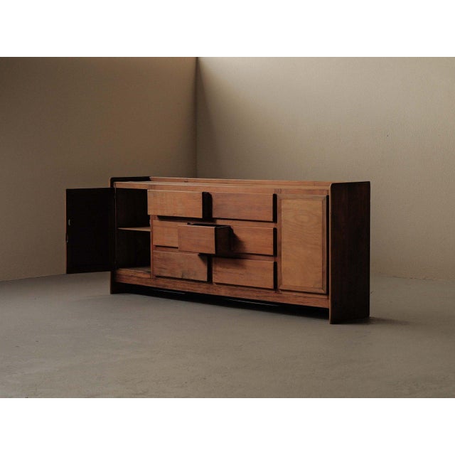 Vintage French Workshop Sideboard in Pine, 1970s For Sale - Image 15 of 18