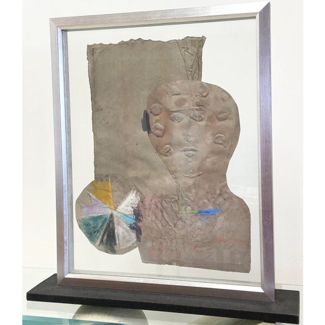 Abstract Intiglio Mixed Media Artwork by Milhail Simeonov For Sale - Image 13 of 13