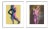 Figure 7 & 8 Diptych by David Orrin Smith in White Frame, XS Art Print For Sale