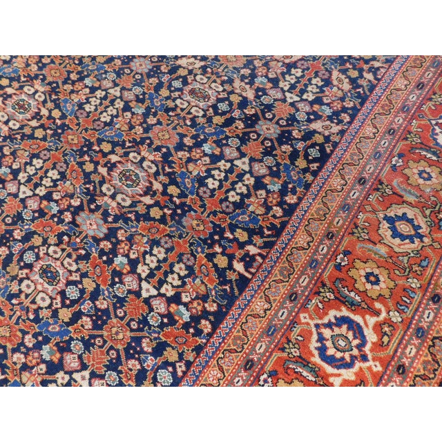 Vintage Trellis Design Turkish Rug - 7'9" × 10′8″ For Sale - Image 11 of 18