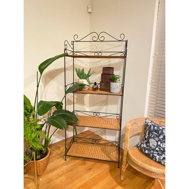 1980s Vintage Shelving Unit For Sale - Image 4 of 11