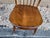 Mid 20th Century Mid 20th Century Pair of Vintage Hitchcock Primitive Style Plank Seat Dining Side Chairs For Sale - Image 5 of 12