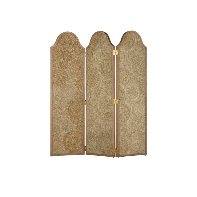 Currey & Company Sisal Screen For Sale