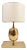 French Table Lamp in the style of Philippe Barbier, 1970s For Sale