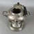 Vintage Tilting Teapot Samovar Food Warmer in Silver Metal For Sale - Image 5 of 11