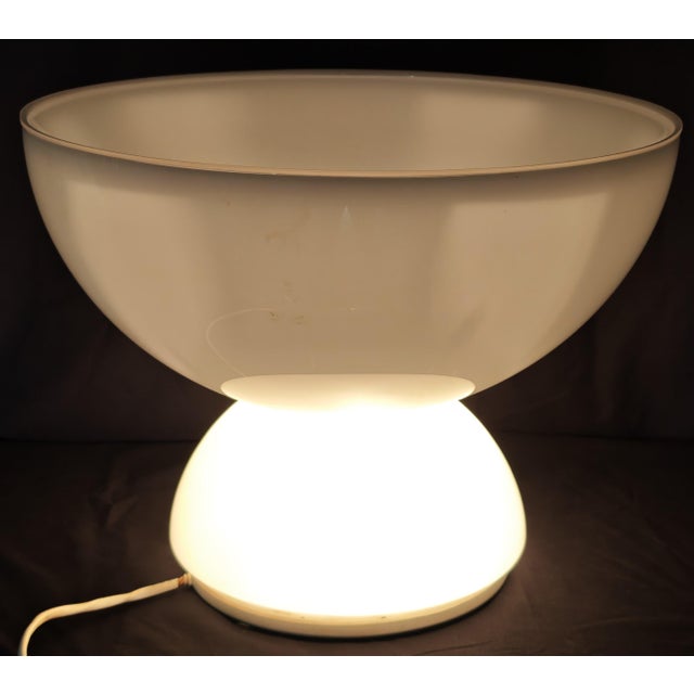 1970s Space Age Acrylic Mushroom Table Lamp from Ecolight Milano, 1970s For Sale - Image 5 of 18