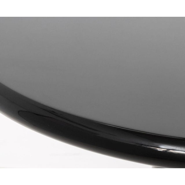 Intrex Postmodern Black Lacquered Dining Table For Sale In New York - Image 6 of 14