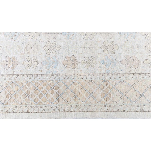 Beige Modern Traditional Oriental Inspired Handmade Rug by Doris Leslie Blau For Sale - Image 8 of 9