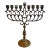 Vintage Brass Eastern European Style Menorah For Sale