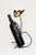Mid-Century Large Brass Cat Bottle Holder by Walter Bosse for Hertha Baller For Sale - Image 4 of 8